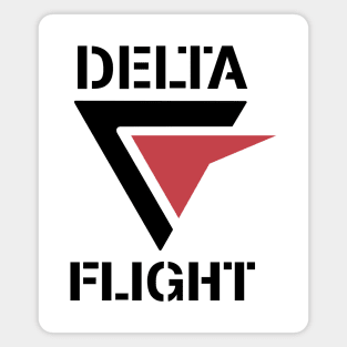 Delta Flight Magnet